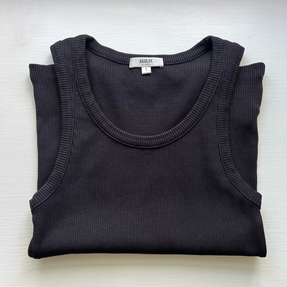 🌟AGOLDE Poppy ribbed tank
